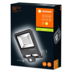 LEDVANCE LED Außenstrahler Endura Flood Sensor 50W/3000K IP44 4000lm dunkelgrau