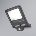 LEDVANCE LED Außenstrahler Endura Flood Sensor 50W/3000K IP44 4000lm dunkelgrau