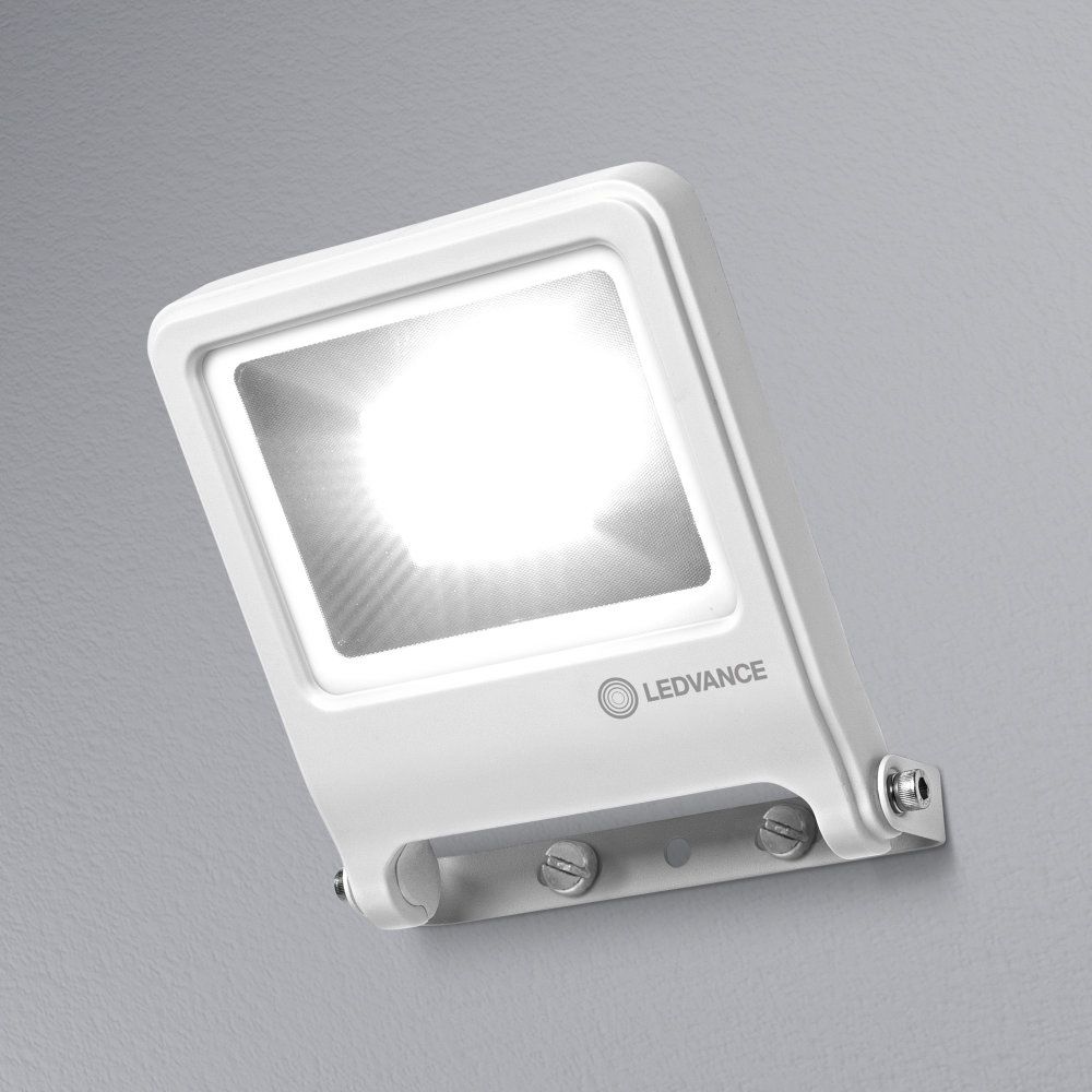 LEDVANCE LED Außenstrahler Endura Flood 30W/3000K IP65 2400lm weiß