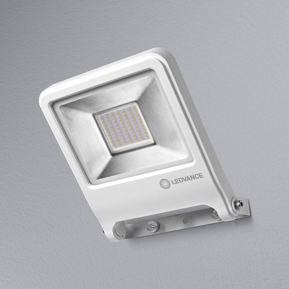 LEDVANCE LED Außenstrahler Endura Flood 50W/3000K IP65 4000lm weiß