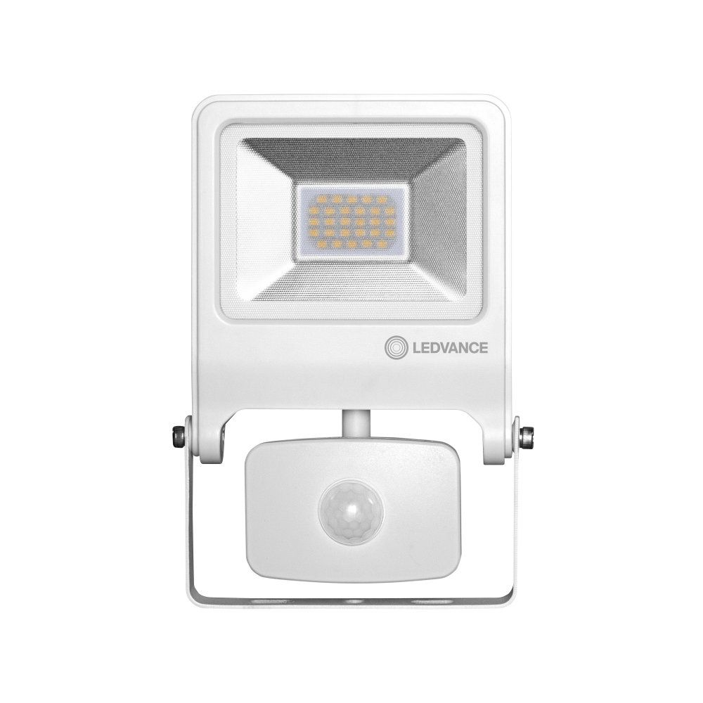 LEDVANCE LED Außenstrahler Endura Flood Sensor 20W/3000K IP44 1600lm weiß
