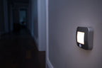 LEDVANCE LED Wandleuchte Nightlux Hall 0,28W/840 14lm kaltweiß nicht dimmbar silber IP54