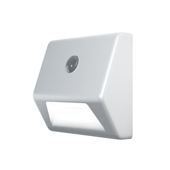 LEDVANCE LED Wandleuchte Nightlux Stair 0,35W/840 10lm kaltweiß nicht dimmbar weiß IP54