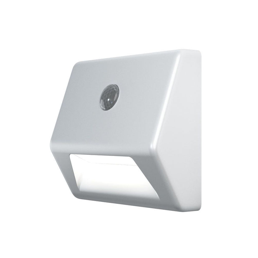 LEDVANCE LED Wandleuchte Nightlux Stair 0,35W/840 10lm kaltweiß nicht dimmbar weiß IP54