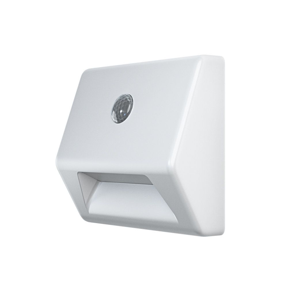 LEDVANCE LED Wandleuchte Nightlux Stair 0,35W/840 10lm kaltweiß nicht dimmbar weiß IP54
