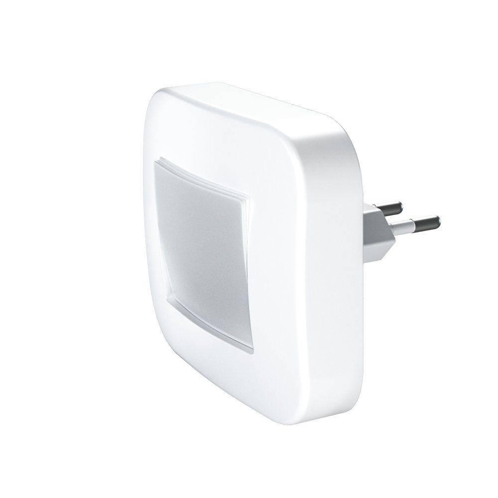 LEDVANCE LED Steckdosenleuchte Lunetta Hall 0,25W/830 3lm warmweiß nicht dimmbar weiß IP20