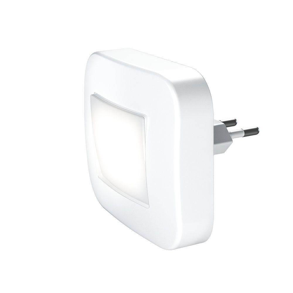 LEDVANCE LED Steckdosenleuchte Lunetta Hall 0,25W/830 3lm warmweiß nicht dimmbar weiß IP20