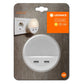 LEDVANCE LED Steckdosenleuchte Lunetta inkl USB 1,8W/830 10lm warmweiß nicht dimmbar weiß IP20