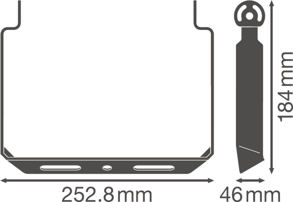 LEDVANCE LED Floodlight Mounting Bracket für 70W oder 90W