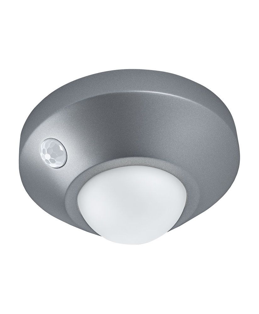 LEDVANCE LED Deckenleuchte Nightlux Ceiling 1,7W/840 105lm nicht dimmbar silber IP20