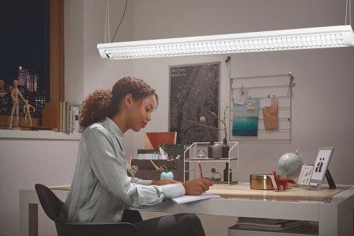 LEDVANCE LED Decken-/Pendelleuchte Office Line Grid Dim 1200 50W/840 4000lm dimmbar weiß IP20