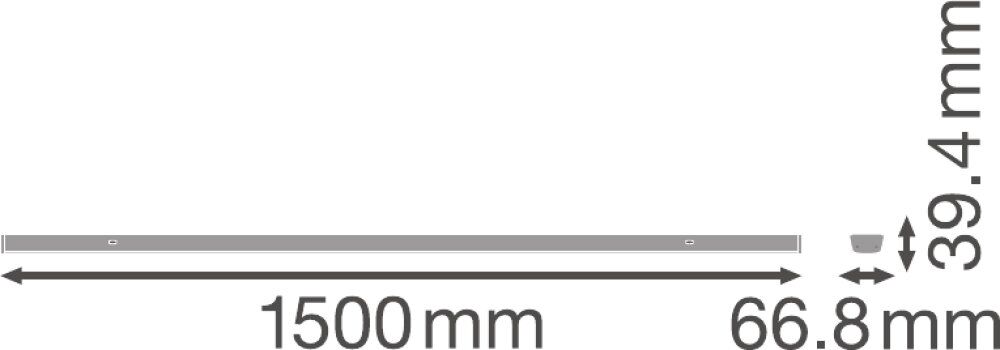 LEDVANCE TruSys Performance Wide 50W/4000K dimmbar 90°