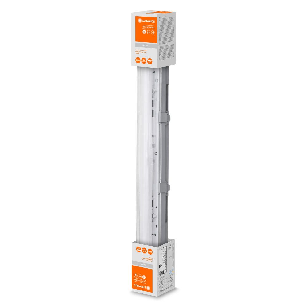 LEDVANCE LED Feuchtraumleuchte Submarine 600 1-flammig inkl. 1x8W/840 720lm nicht dimmbar IP65