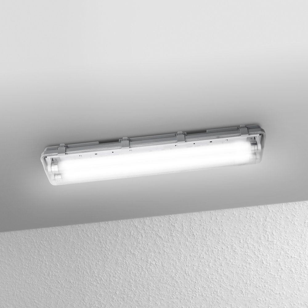 LEDVANCE LED Feuchtraumleuchte Submarine 600 2-flammig inkl. 2x8W/840 1400lm nicht dimmbar IP65