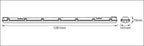 LEDVANCE LED Feuchtraumleuchte Submarine 1200 2-flammig inkl. 2x16W/840 3000lm nicht dimmbar IP65