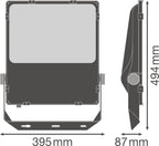 LEDVANCE LED Fluter Performance 200W/4000K asymmetrisch 55x110 55° schwarz