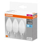 Osram LED Base Classic B 5-40W/840 E14 470lm matt kaltweiß nicht dimmbar 3er Pack
