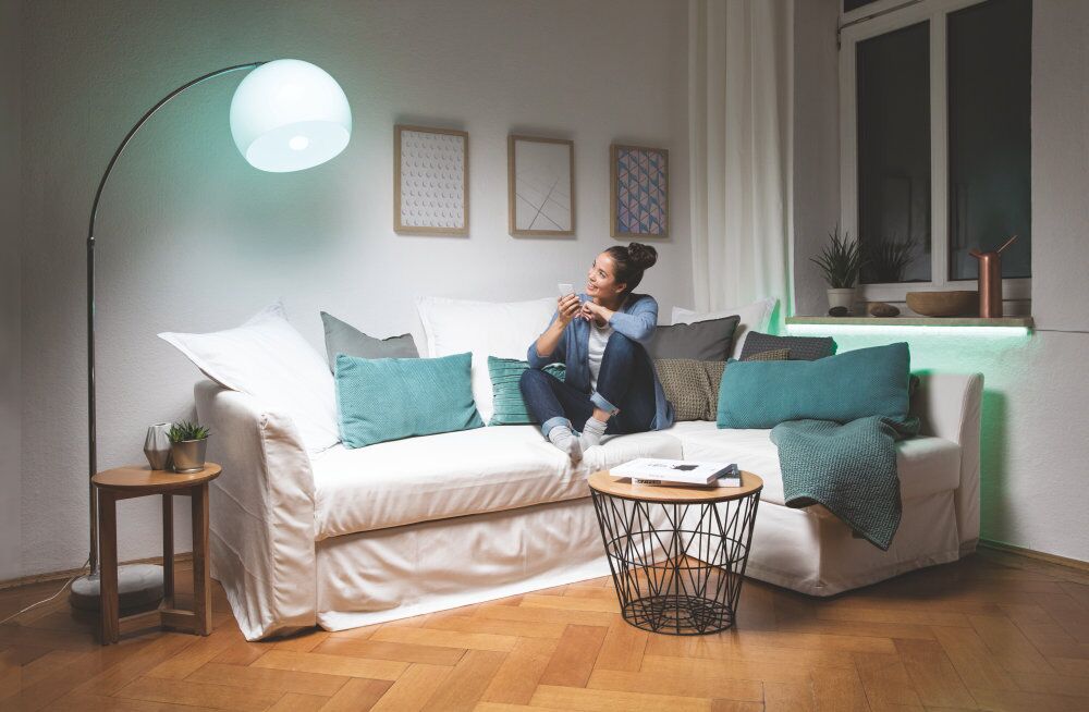 Osram / Ledvance LED Classic A matt 200° RGBW 9,4-60W/827 warmweiß 806lm E27 220-240V dimmbar