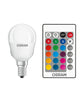 OSRAM LED Retrofit Classic P 4,5-25W/827 RGBW remote control E14 250lm mit Fernbedienung