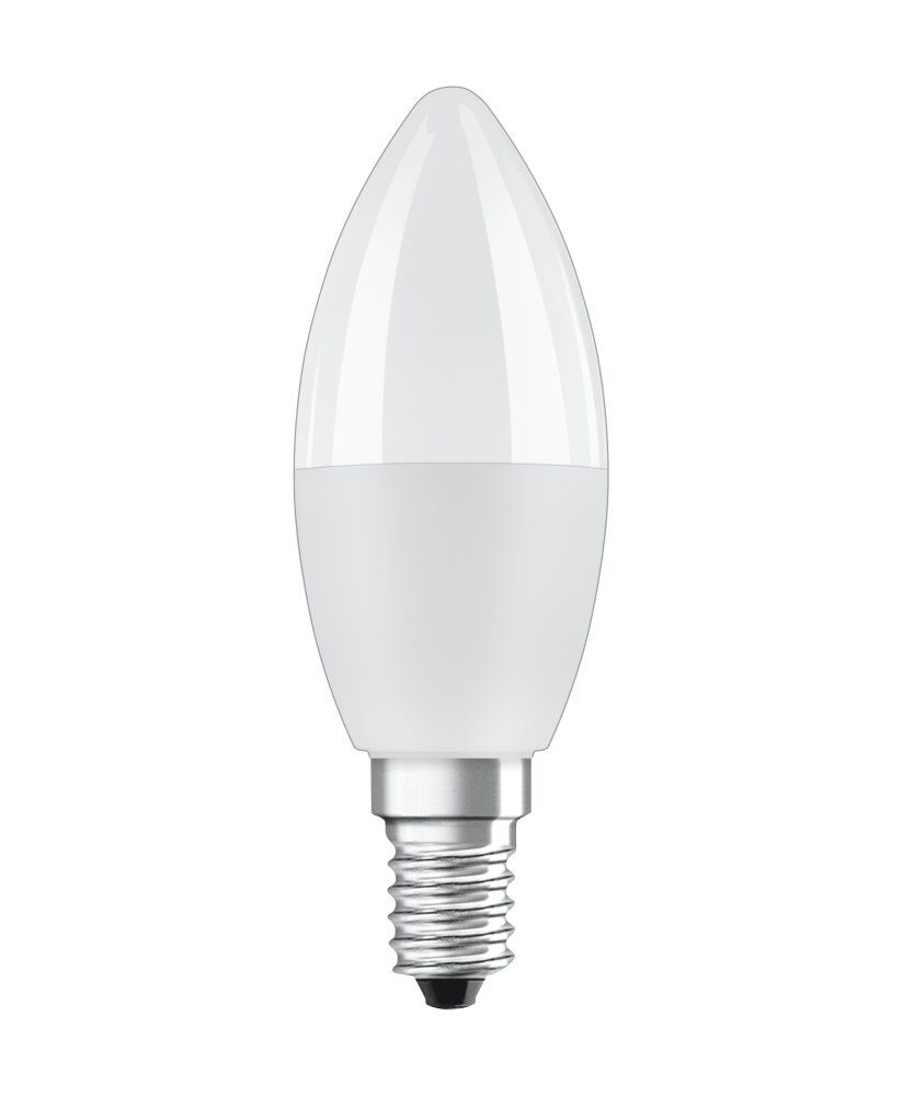 Osram / Ledvance LED Kerze B matt 200° 4,9-40W/827 RGBW einstellbar 470lm E14 220-240V dimmbar