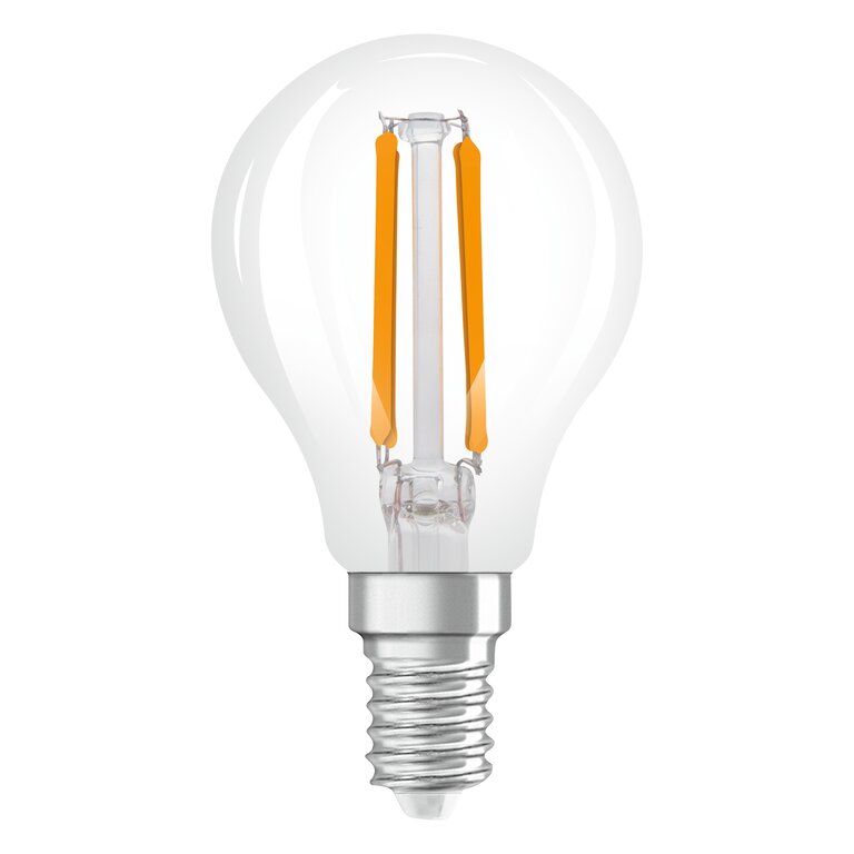 Osram / Ledvance LED Filament Superstar Classic P klar 320° Plus 4-40W/827 warmweiß 470lm E14 220-240V