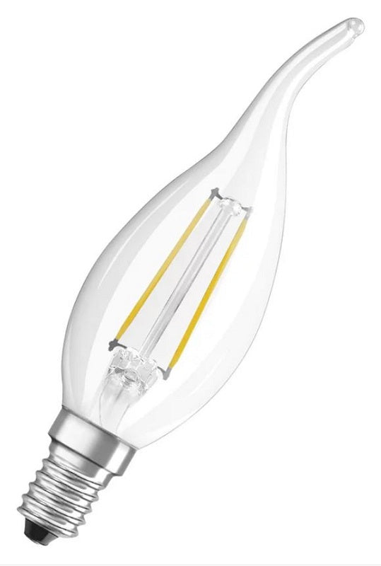 Osram Filament Superstar Classic BA35 klar 300° 5-40W/827 warmweiß 470lm E14 220-240V dimmbar