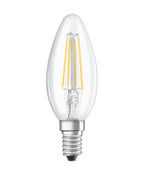 OSRAM LED Superstar Retrofit Classic B Filament 4,5-40W/840 kaltweiß E14 470lm dimmbar