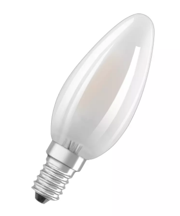 Osram Filament Star Classic B35 matt 300° 2,5-25W/827 warmweiß 250lm E14 220-240V
