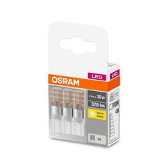 OSRAM LED Base PIN CL 2,6-30W/827 G9 320lm klar nicht dimmbar 3er Pack