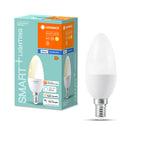 Osram / Ledvance LED Bluetooth Smart+ Classic B matt 200° 4,9-40W/827 warmweiß 470lm E14 220-240V dimmbar