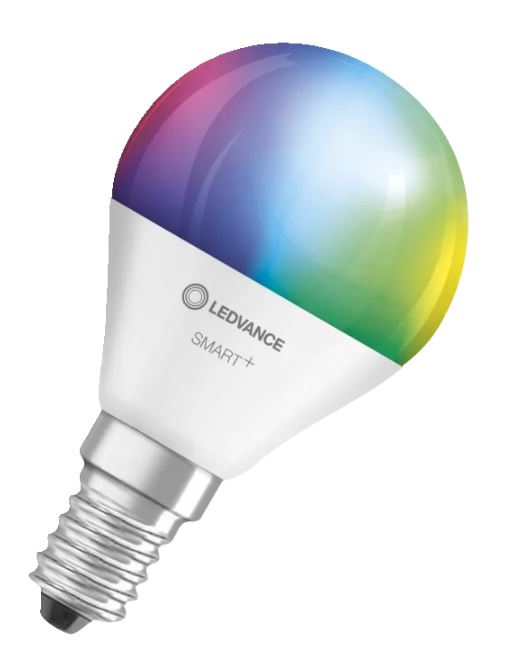 Osram / Ledvance LED WIFI Smart+ Smart+ P matt 180° Wifi 5-40W/ RGBW einstellbar 470lm E14 220-240V dimmbar