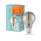 Osram / Ledvance LED Filament Bluetooth Smart+ Classic A rauchig 300° 6-44W/825 warmweiß 540lm E27 220-240V dimmbar