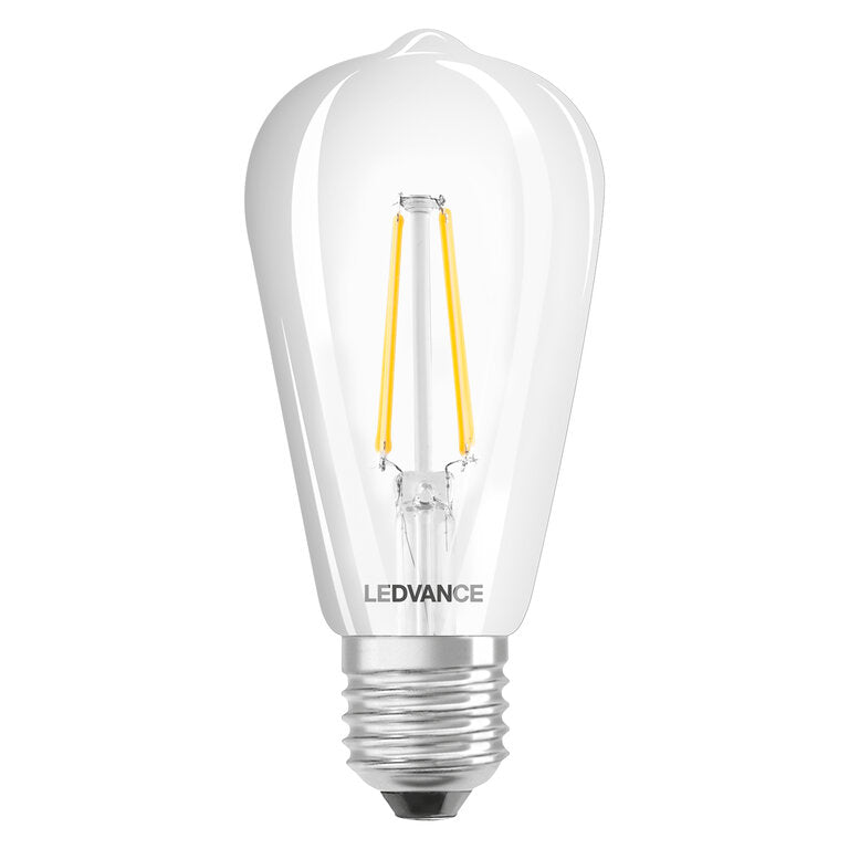 Osram / Ledvance LED Filament WIFI Smart+ Edison klar 300° 6-60W/827 warmweiß 806lm E27 220-240V dimmbar