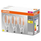 Osram LED Base Classic A Filament 7,5-75W/827 E27 1055lm klar warmweiß nicht dimmbar 3er Pack