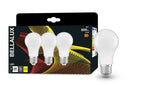 Bellalux LED Classic A matt 200° 8,5-60W/827 warmweiß 806lm E27 220-240V 3er Blister