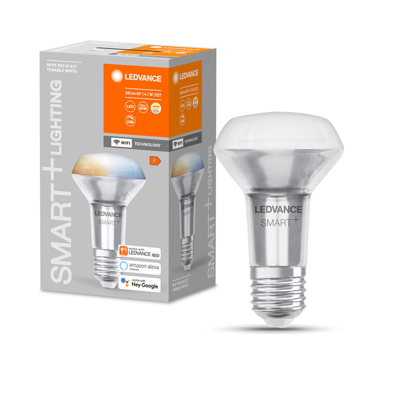 Osram / Ledvance LED WIFI Smart+ Reflektor R63 45° 4,7-60W/827-865 abstimmbares Weiß 345lm E27 220V dimmbar