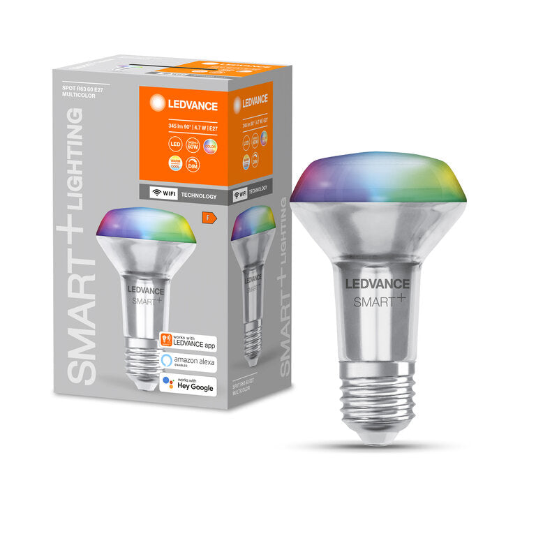 Osram / Ledvance LED WIFI Smart+ Reflektor R63 45° 4,7-60W/827-865 RGBW 345lm E27 220V dimmbar