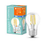 Osram / Ledvance LED Filament Bluetooth Smart+ Classic P klar 300° 4-40W/827 warmweiß 470lm E27 220-240V dimmbar