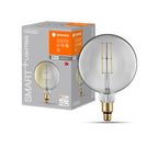 Osram / Ledvance LED Filament WIFI Smart+ Globe G200 rauchig 320° 6-42W/825 warmweiß 500lm E27 220-240V dimmbar