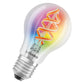 Osram / Ledvance LED Filament WIFI Smart+ Classic A klar 300° 4,5-30W/827 warmweiß 300lm E27 220-240V dimmbar