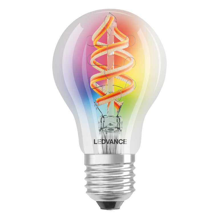 Osram / Ledvance LED Filament WIFI Smart+ Classic A klar 300° 4,5-30W/827 warmweiß 300lm E27 220-240V dimmbar