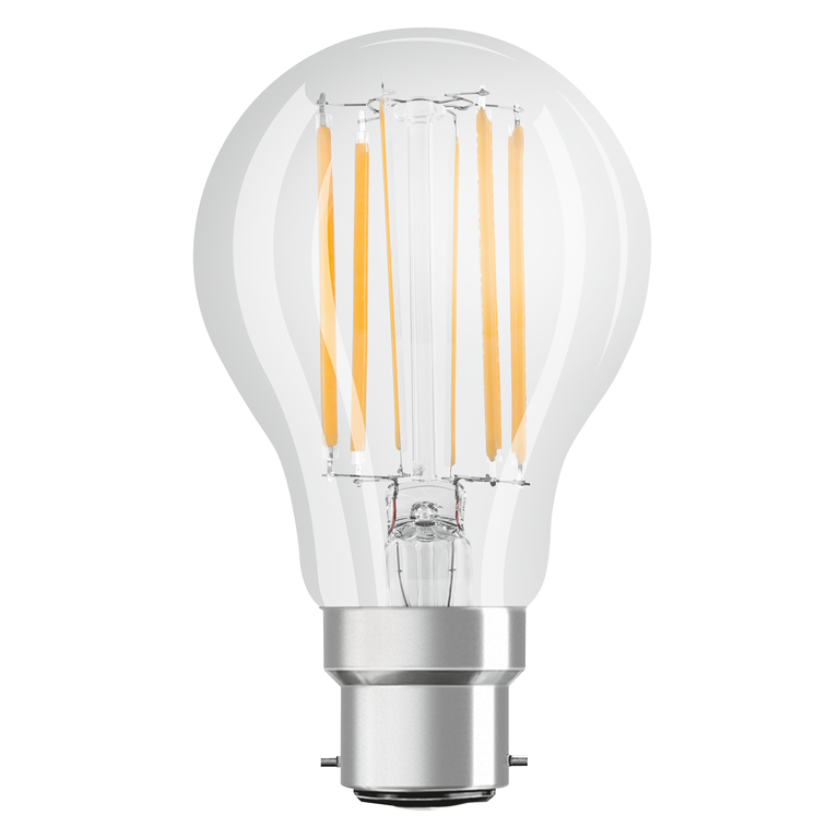 Osram / Ledvance LED Filament Superstar Classic A klar 300° 11-100W/865 tageslichtweiß 1521lm B22d 220-240V dimmbar
