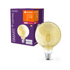 Osram / Ledvance LED Filament Zigbee Smart+ Globe G125 gold ° 6-52W/824 extra warmweiß 680lm E27 220-240V dimmbar