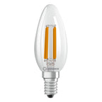 Osram / Ledvance LED Filament Kerze B klar 300° Superior 2,5-40W/827 warmweiß 470lm E14 220-240V
