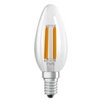 Osram / Ledvance LED Filament Kerze B klar 300° Superior 2,5-40W/827 warmweiß 470lm E14 220-240V