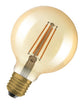 Osram LED Filament Vintage 1906 Globe G95 klar 300° 6,5-55W/824 extra warmweiß 725lm E27 220-240V dimmbar 2er Blister