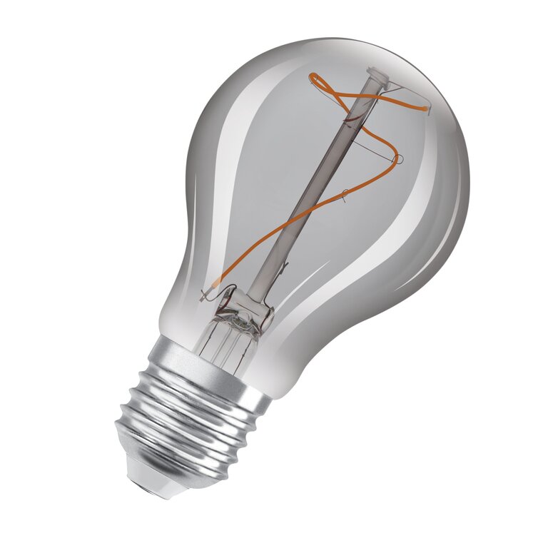 Osram / Ledvance LED Filament Vintage 1906 Classic A rauchig 320° 3,4-10W/818 extra warmweiß 100lm E27 220-240V