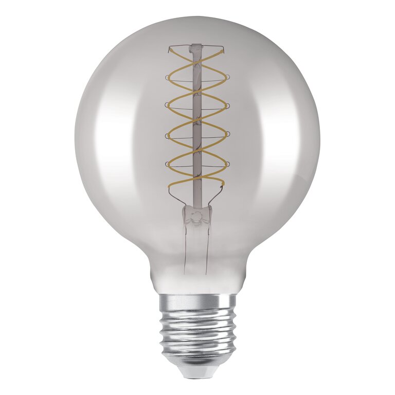 Osram / Ledvance LED Filament Vintage 1906 Globe G95 rauchig 320° 7,8-30W/818 extra warmweiß 360lm E27 220-240V dimmbar