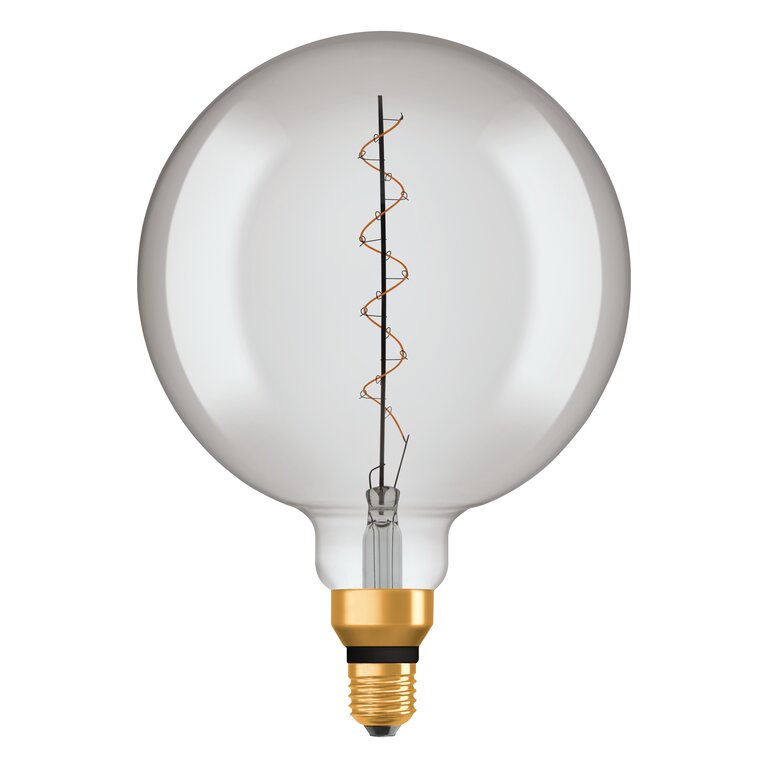 Osram / Ledvance LED Filament Vintage 1906 Globe G200 klar 320° 4,8-16W/818 extra warmweiß 150lm E27 220-240V dimmbar