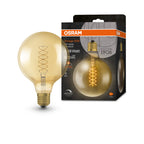 Osram / Ledvance LED Filament Vintage 1906 Globe G125 gold 320° 7-48W/822 extra warmweiß 600lm E27 220-240V dimmbar